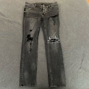 NEW Ksubi Black/Grey Size 34